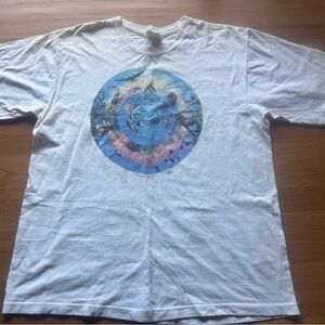Hunanitees vintage single stitch circle”circle of life” graphic shirt XL